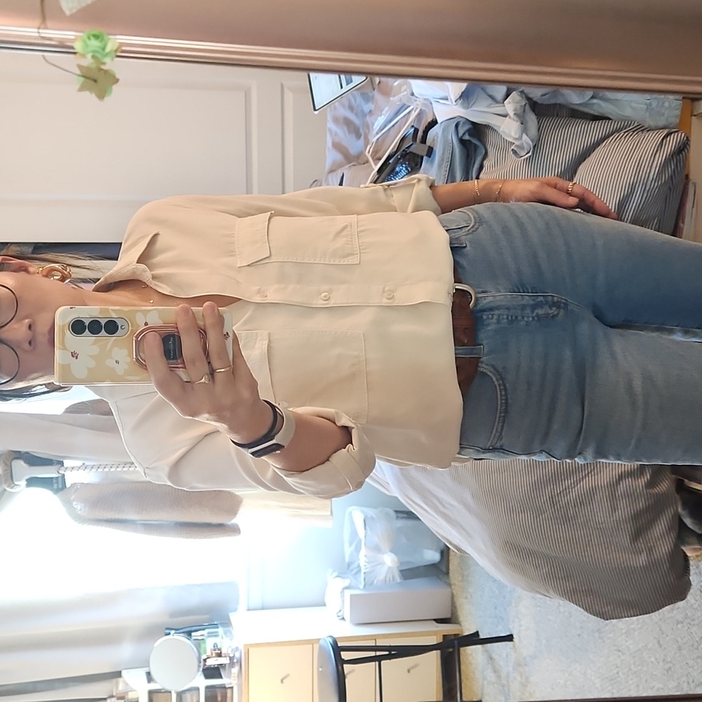 NWT Babaton Utility Shirt Sz XS